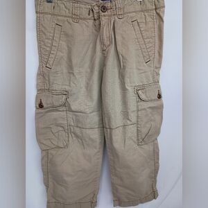 RALPH LAUREN Tan Hiking Cargo Utility Pants (#289)‎